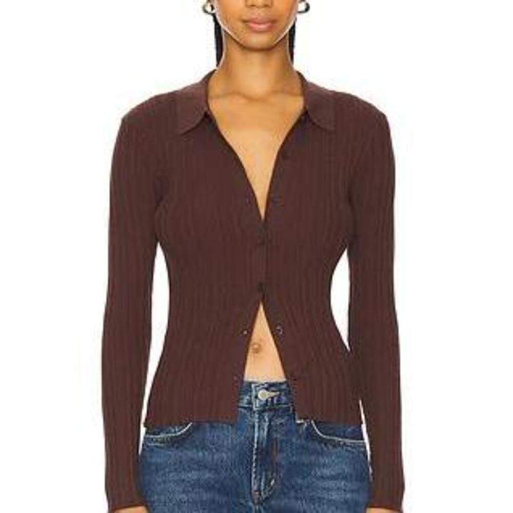Elliot Top in Brown